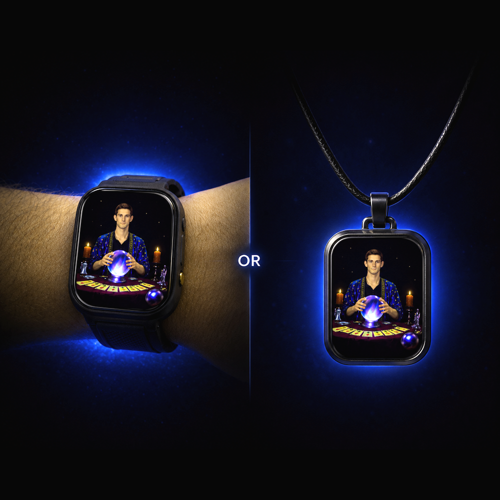QR Pendant with Touch Screen
